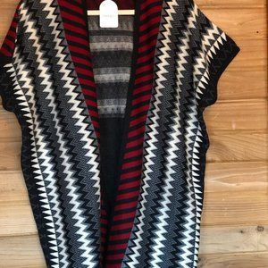 NWT! Chevron Stripe Pattern Sweater Vest!